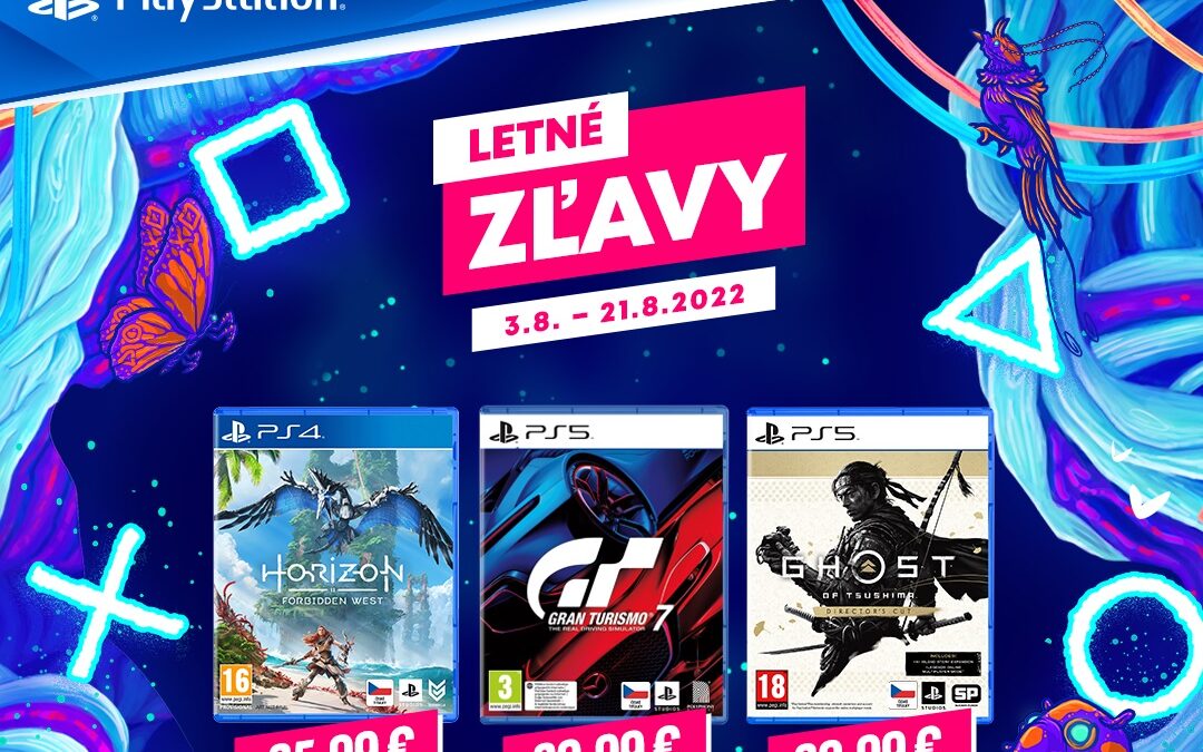 Horúce letné zľavy s PlayStation.