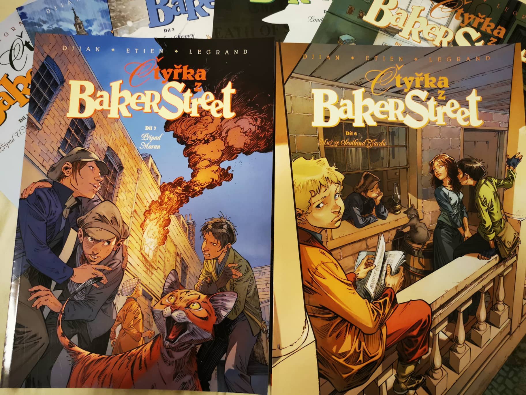 Čtyřka z Baker Street 6 a 7 – Recenzia (Komiks)