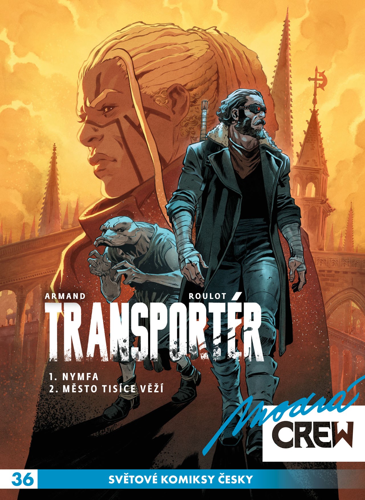 Modrá CREW 36 – Transportér 1, 2 – Recenzia (Komiks)